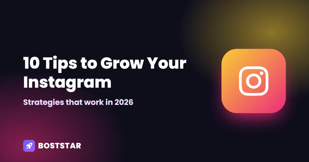 10 tips to grow your Instagram followers in 2026